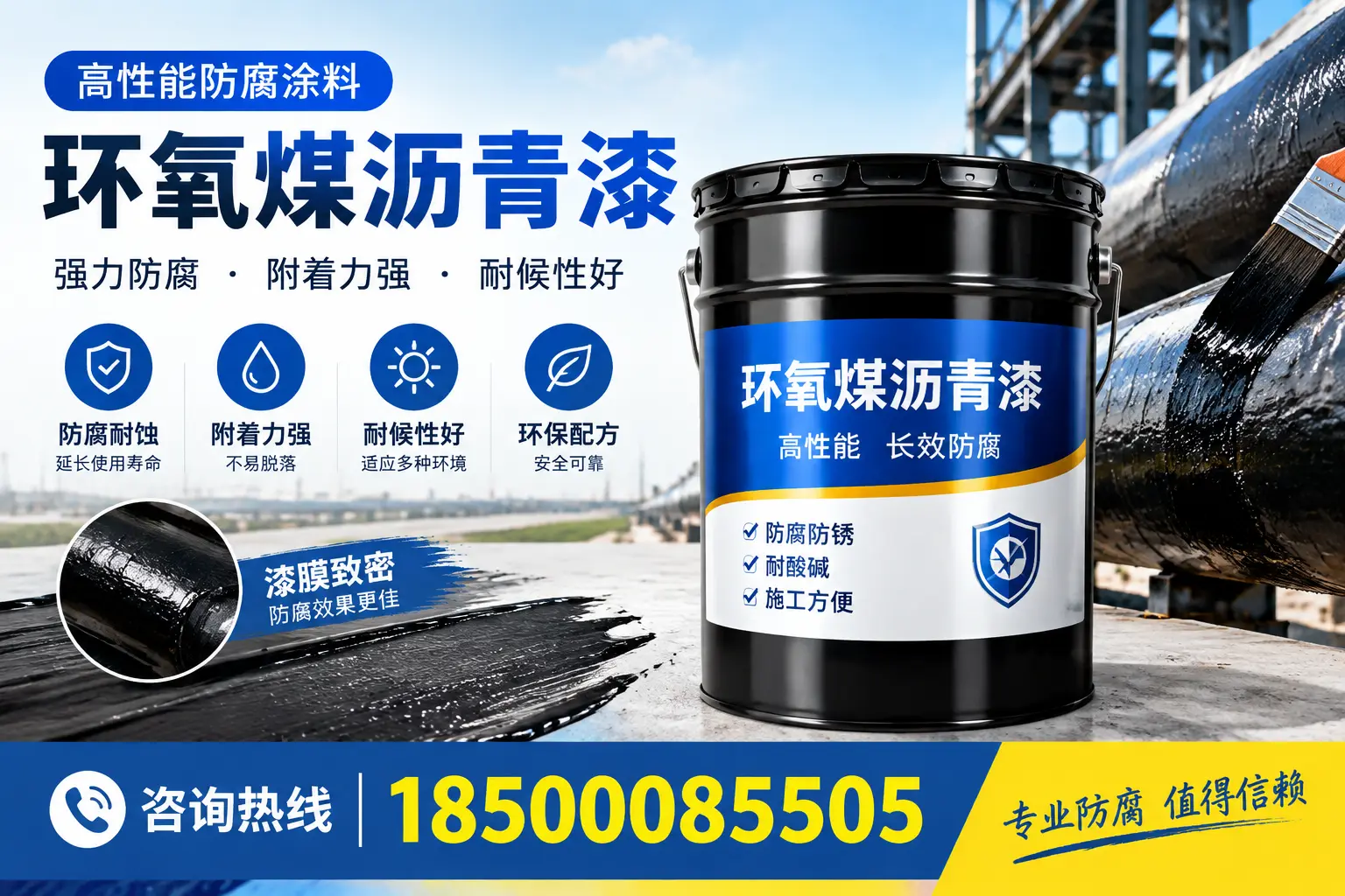 环氧煤沥青漆使用中的常见问题解答，新乡用户必看